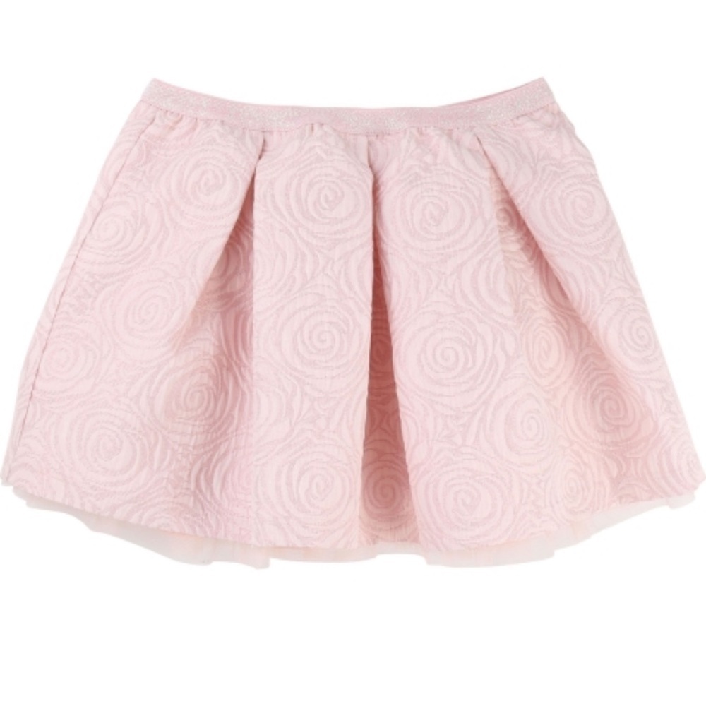 Billieblush Pink Sparkle Skirt Jacquard Girls Size 12 Party Special Occasion